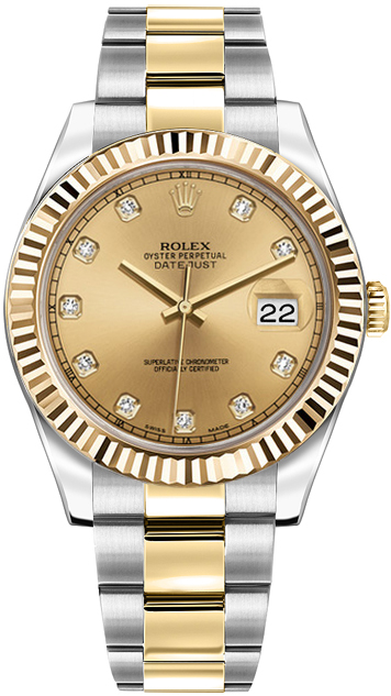 Rolex Datejust 41 MM Steel and Yellow Gold- 116333-0007 nyc watcher nyc watches