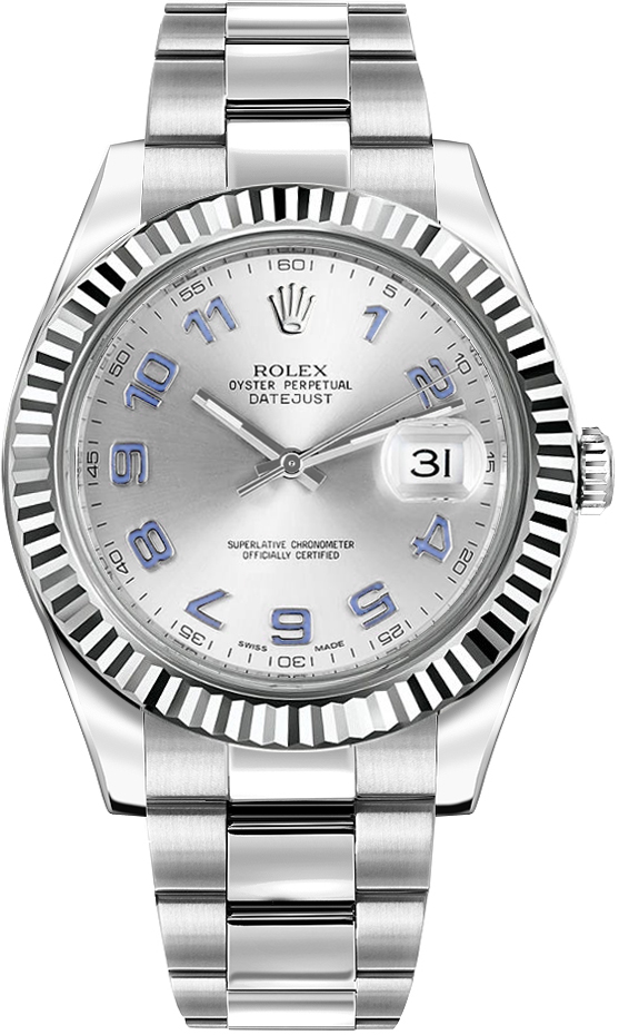 Rolex Datejust 41 MM Steel - 116334 Silver Steel nyc watcher nyc watches