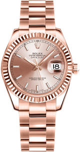 Rolex Datejust - 31 MM - Rose Gold - 178275 pks nyc watcher nyc watches