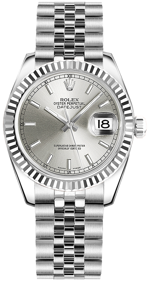 Rolex Datejust - 31 MM - Steel and White Gold - 178274-0009 nyc watcher nyc watches