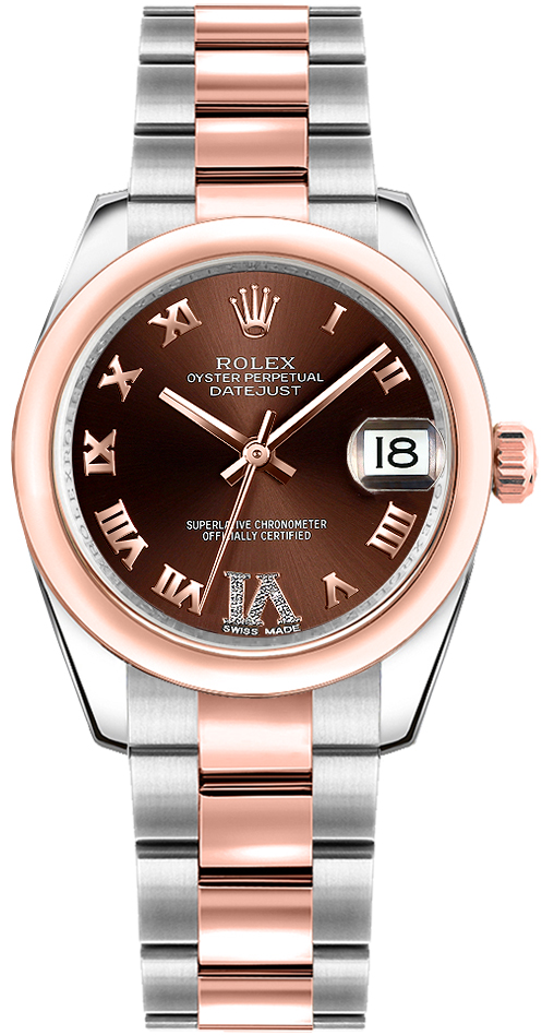 Rolex Datejust - 31 MM - Steel and Rose Gold - 178241-0074 nyc watcher nyc watches