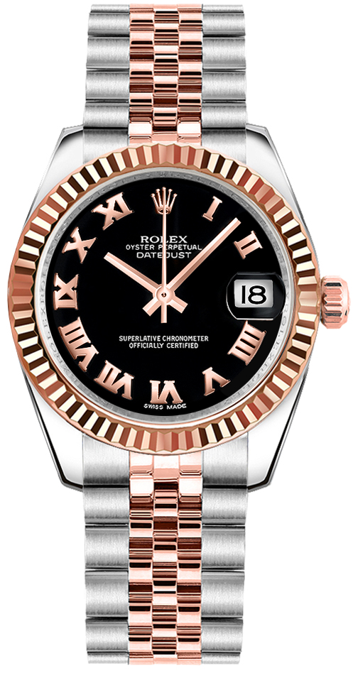 Rolex Datejust - 31 MM - Steel and Rose Gold - 178271-0065 nyc watcher nyc watches