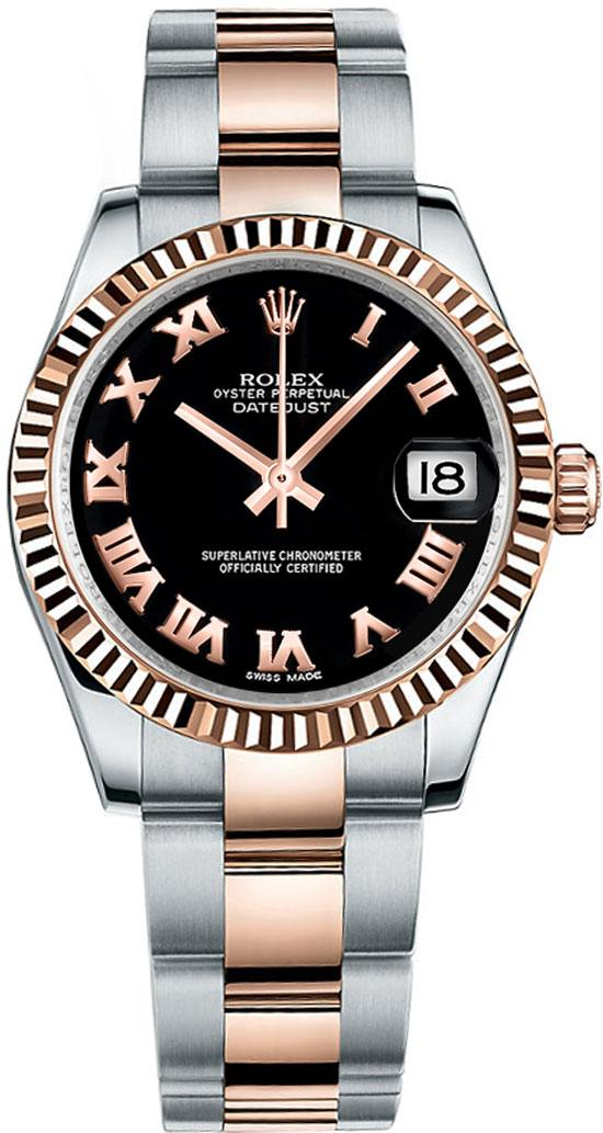 Rolex Datejust - 31 MM - Steel and Rose Gold - 178271-0069 nyc watcher nyc watches