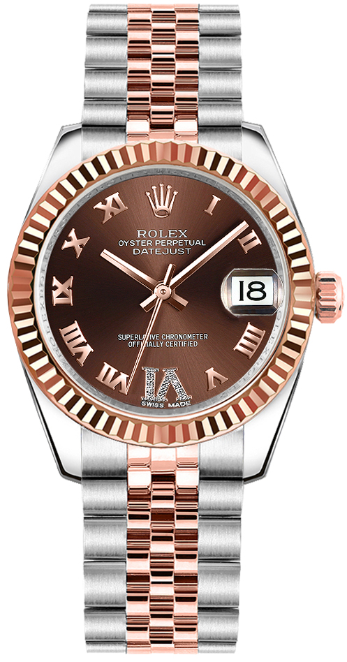 Rolex Datejust - 31 MM - Steel and Rose Gold - 178271 brrj nyc watcher nyc watches