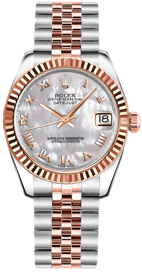 Rolex Datejust - 31 MM - Steel and Rose Gold - 178271-0059 nyc watcher nyc watches