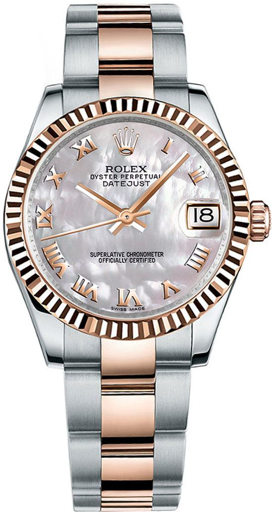 Rolex Datejust - 31 MM - Steel and Rose Gold - 178271-0061 nyc watcher nyc watches