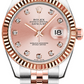 Rolex Datejust - 31 MM - Steel and Rose Gold - 178271-0034 nyc watcher nyc watches