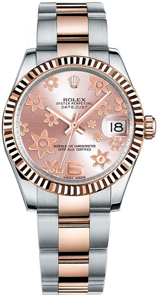 Rolex Datejust - 31 MM - Steel and Rose Gold - 178271-0074 nyc watcher nyc watches