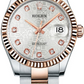 Rolex Datejust - 31 MM - Steel and Rose Gold - 178271-0043 nyc watcher nyc watches