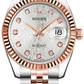 Rolex Datejust - 31 MM - Steel and Rose Gold - 178271-0024 nyc watcher nyc watches