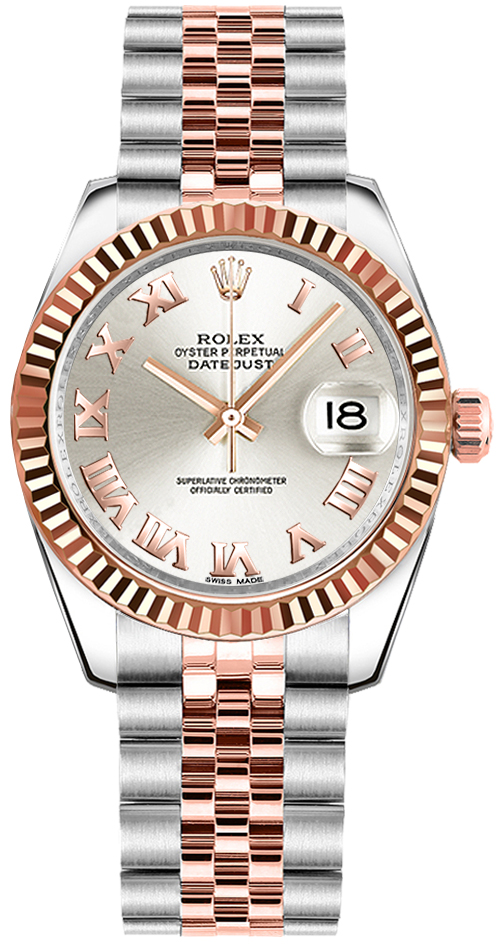 Rolex Datejust - 31 MM - Steel and Rose Gold - 178271 slrj nyc watcher nyc watches