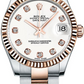 Rolex Datejust - 31 MM - Steel and Rose Gold - 178271-0039 nyc watcher nyc watches