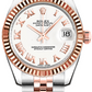 Rolex Datejust - 31 MM - Steel and Rose Gold - 178271-0067 nyc watcher nyc watches