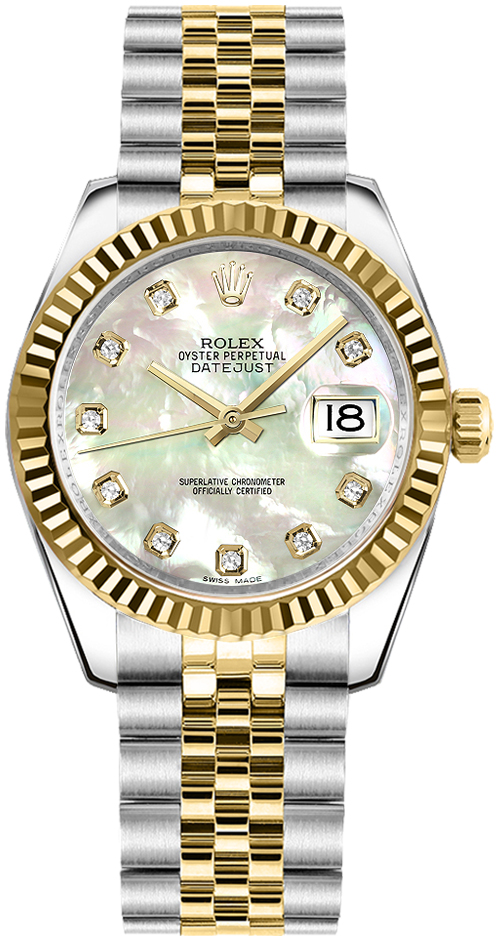 Rolex Datejust - 31 MM - Steel and Yellow Gold -  178273 mopdj nyc watcher nyc watches