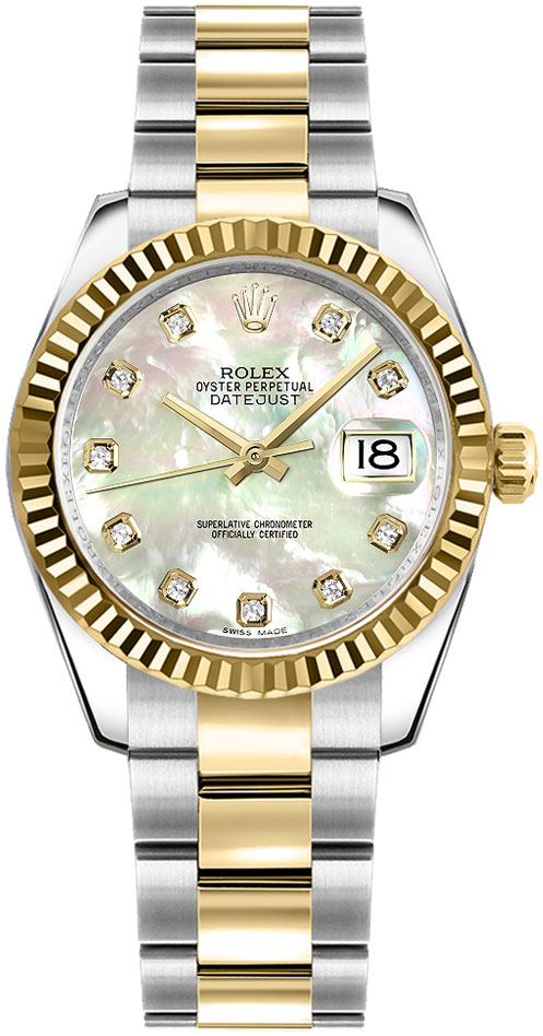 Rolex Datejust - 31 MM - Steel and Yellow Gold - 178273-0038