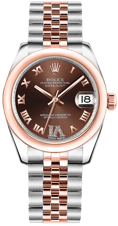 Rolex Datejust - 31 MM - Steel and Rose Gold - 178241-0070 nyc watcher nyc watches