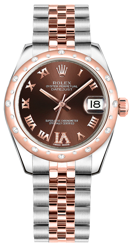 Rolex Datejust - 31 MM - Steel and Rose Gold - 178341 brrj nyc watcher nyc watches