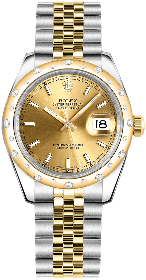 Rolex Datejust - 31 MM - Steel and Yellow Gold - 178343-0050 nyc watcher nyc watches