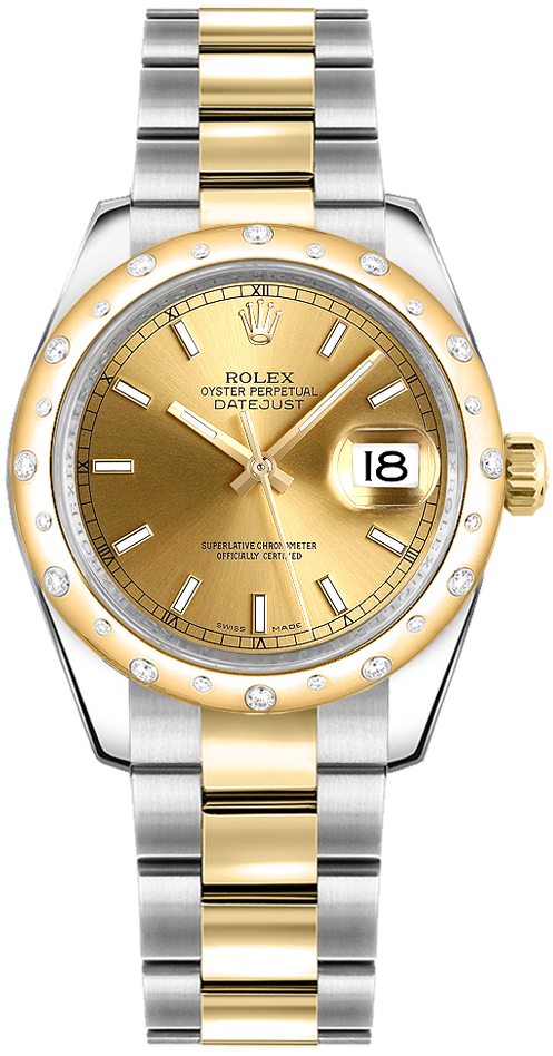 Rolex Datejust - 31 MM - Steel and Yellow Gold - 178343-0021 nyc watcher nyc watches