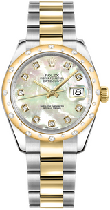 Rolex Datejust - 31 MM - Steel and Yellow Gold - 178343-0006 nyc watcher nyc watches