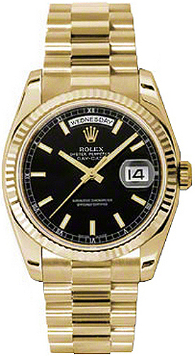 Rolex Day-Date - 36 MM - Yellow Gold - 118238-0107 nyc watcher nyc watches