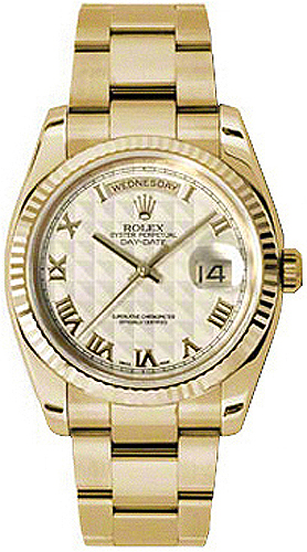 Rolex Day-Date - 36 MM - Yellow Gold - 118238 iwro nyc watcher nyc watches