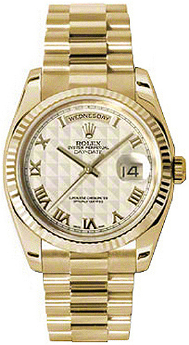 Rolex Day-Date - 36 MM - Yellow Gold - 118238 iwhr nyc watcher nyc watches