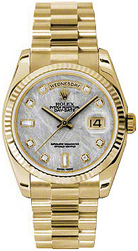 Rolex Day-Date - 36 MM - Yellow Gold - 118238-0119 nyc watcher nyc watches