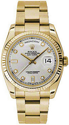 Rolex Day-Date - 36 MM - Yellow Gold - 118238-0163 nyc watcher nyc watches