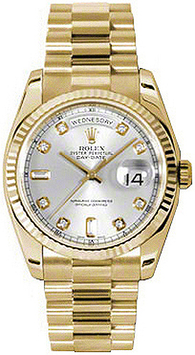 Rolex Day-Date - 36 MM - Yellow Gold - 118238 sdo nyc watcher nyc watches