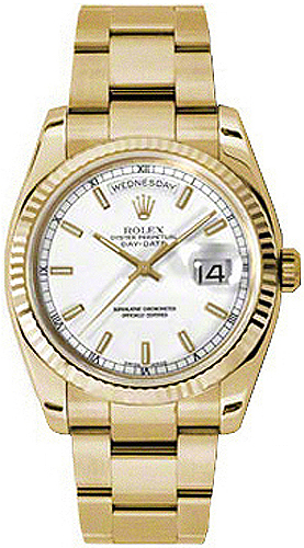 Rolex Day-Date - 36 MM - Yellow Gold - 118238 WHS nyc watcher nyc watches