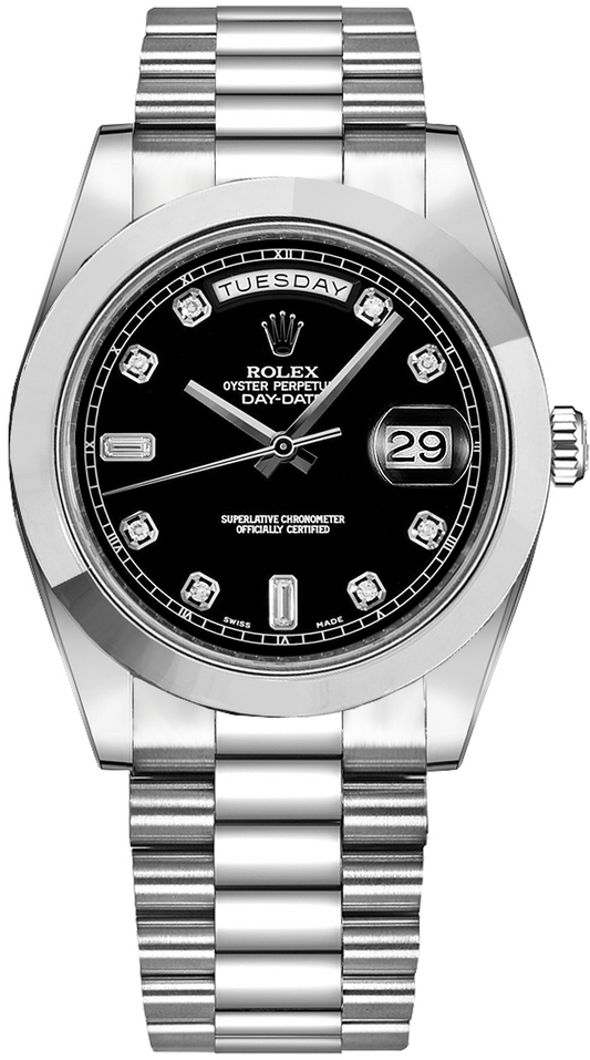 Rolex - Day Date - Platinum - 41 MM - 218206-0020 nyc watcher nyc watches