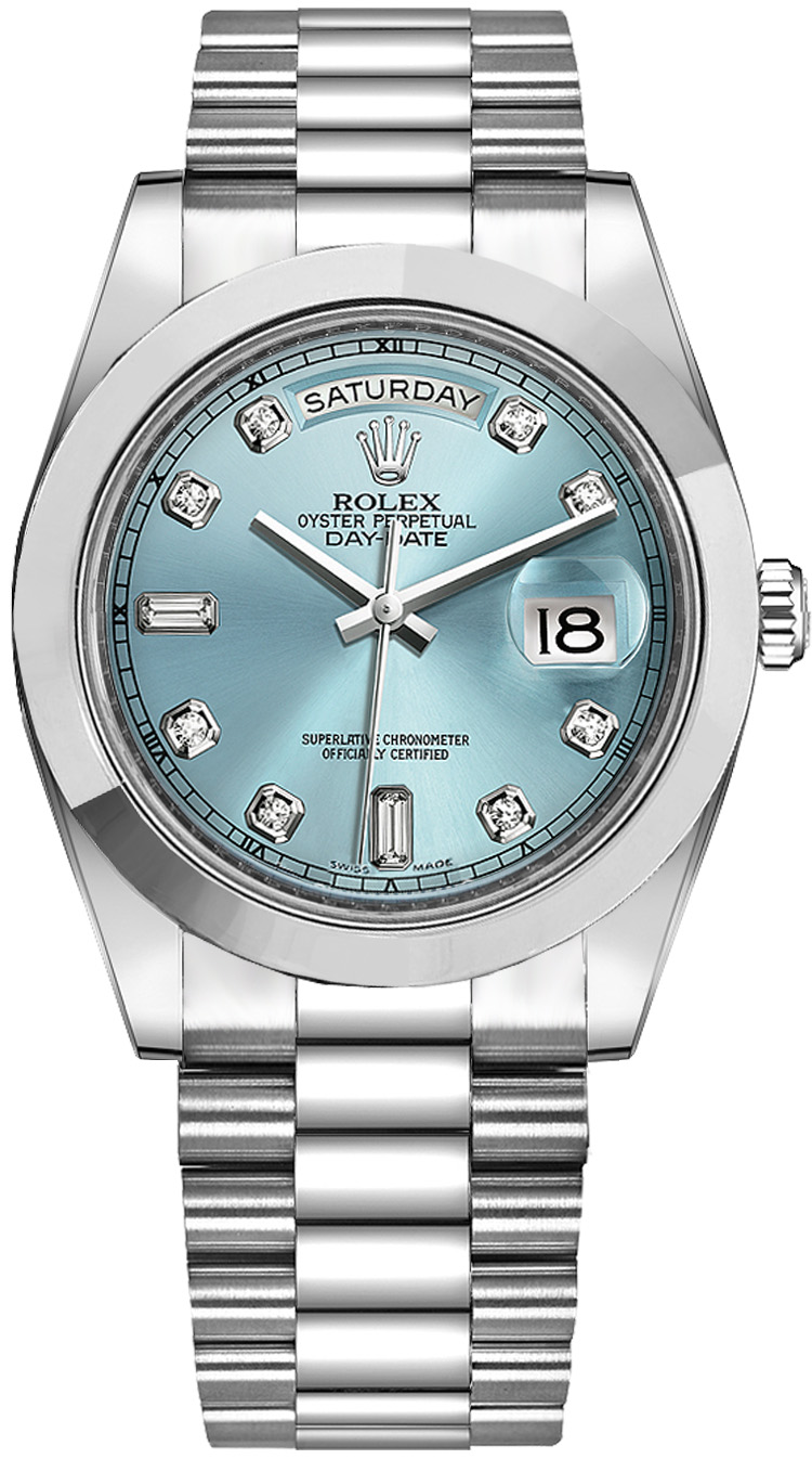 Rolex - Day Date - Platinum - 41 MM - 218206-0009  nyc watcher nyc watches