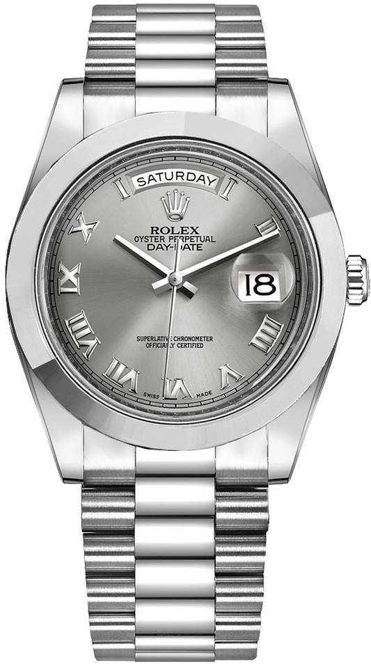 Rolex - Day Date - Platinum - 41 MM - 218206 svr nyc watcher nyc watches