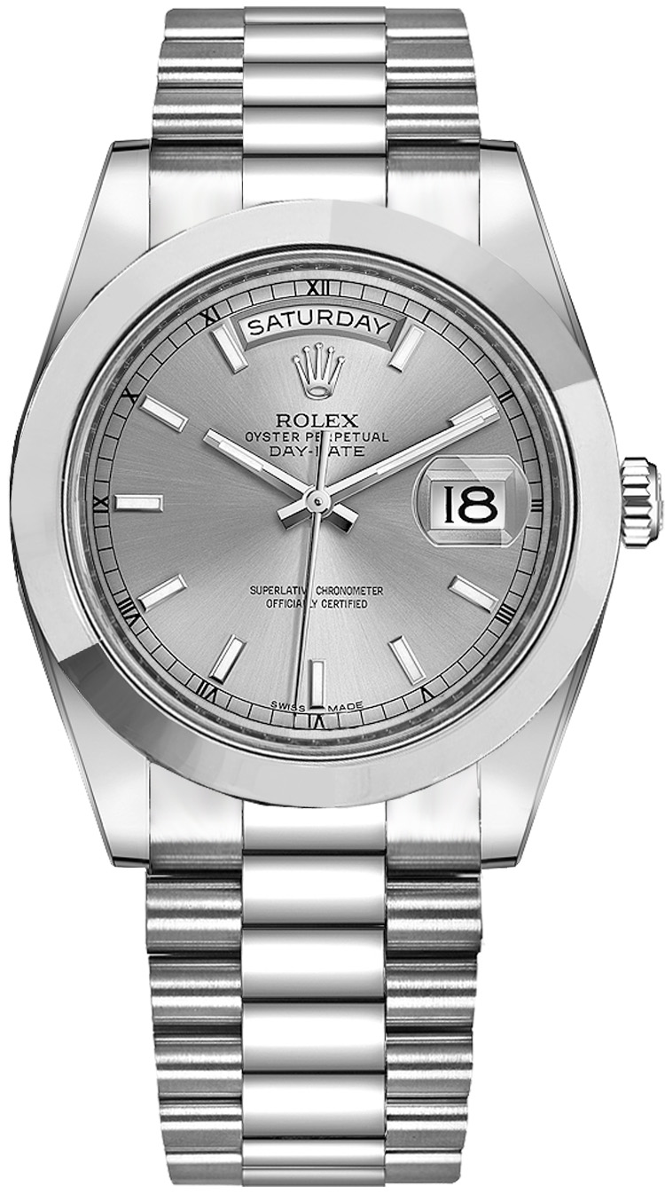 Rolex - Day Date - Platinum - 41 MM - 218206 svs nyc watcher nyc watches