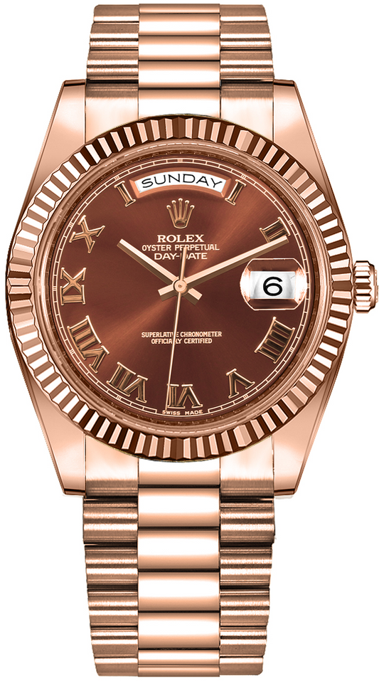 Rolex - Day Date - Rose Gold - 41 MM - 218235-0035 nyc watcher nyc watches