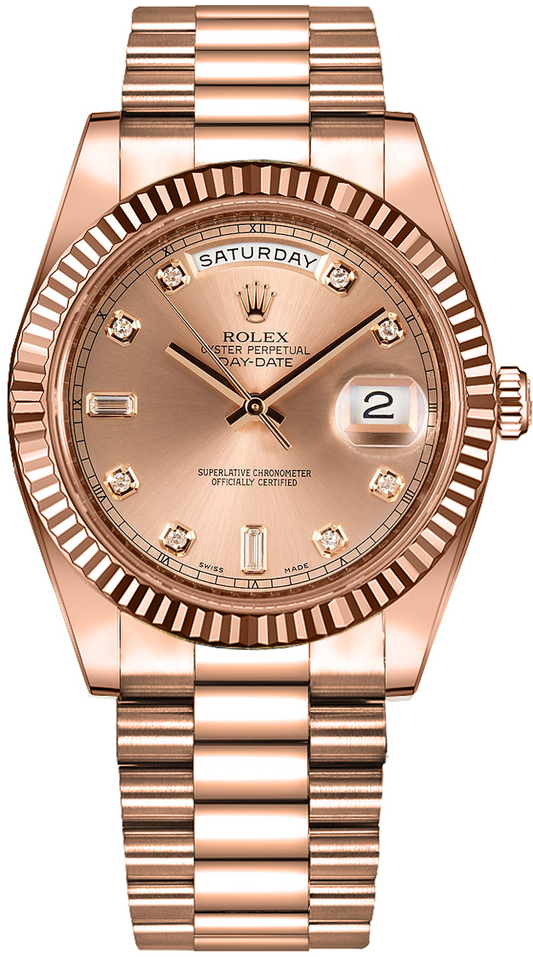 Rolex - Day Date - Rose Gold - 41 MM - 218235-0008 nyc watcher nyc watches