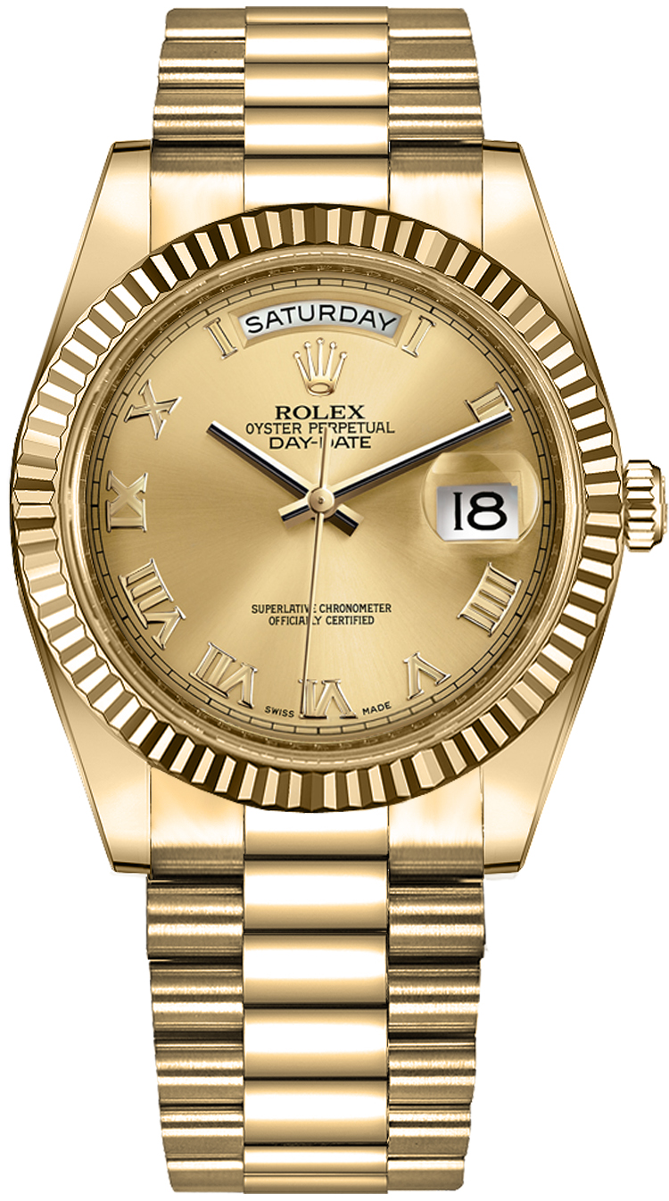 Rolex Day-Date - 41 MM - Yellow Gold - 218238-0038 nyc watcher nyc watches