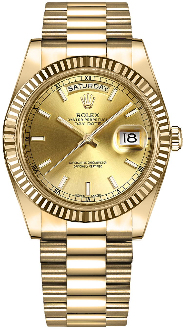 Rolex Day-Date - 41 MM - Yellow Gold - 218238 chs nyc watcher nyc watches