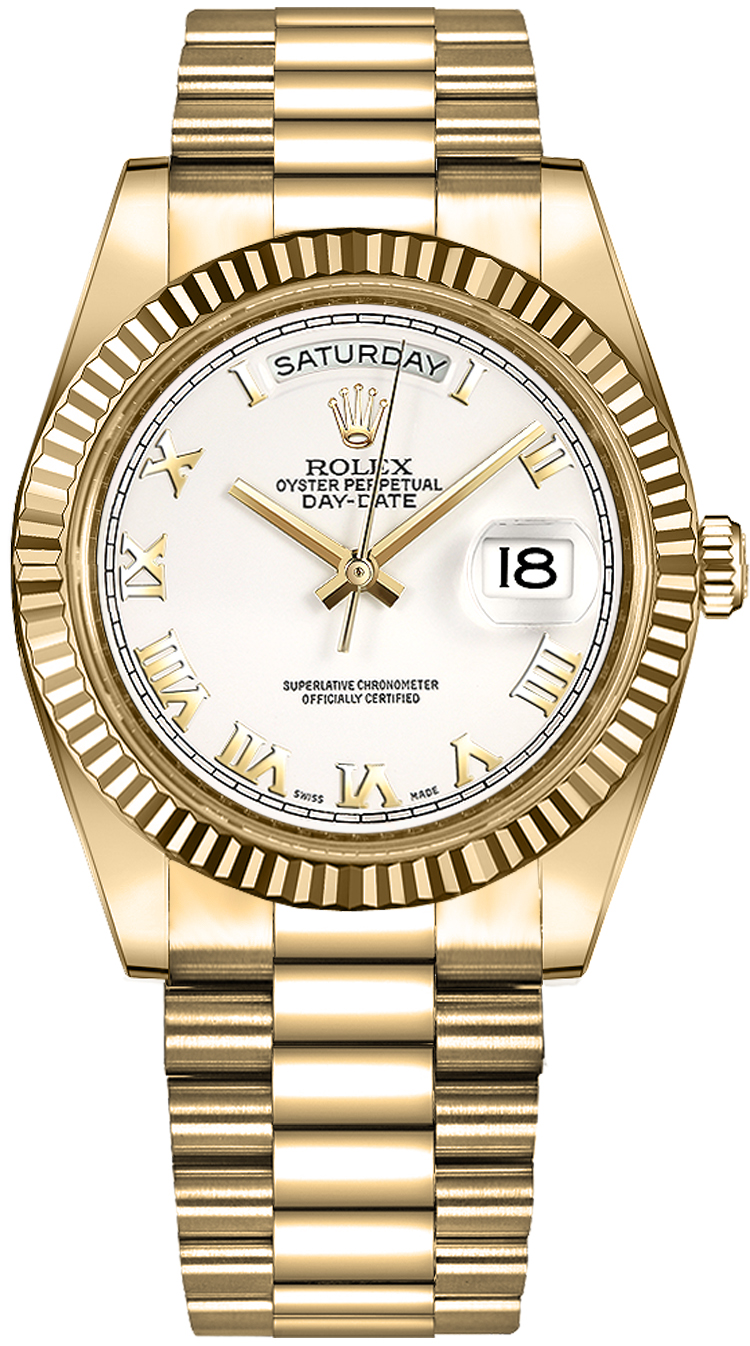 Rolex Day-Date - 41 MM - Yellow Gold - 218238-0037 nyc watcher nyc watches