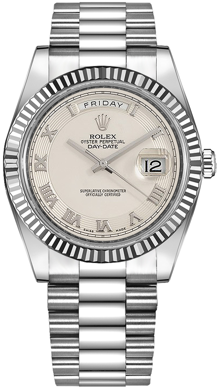 Rolex Day-Date - 41 MM - White Gold - 218239 iwhr nyc watcher nyc watchesç