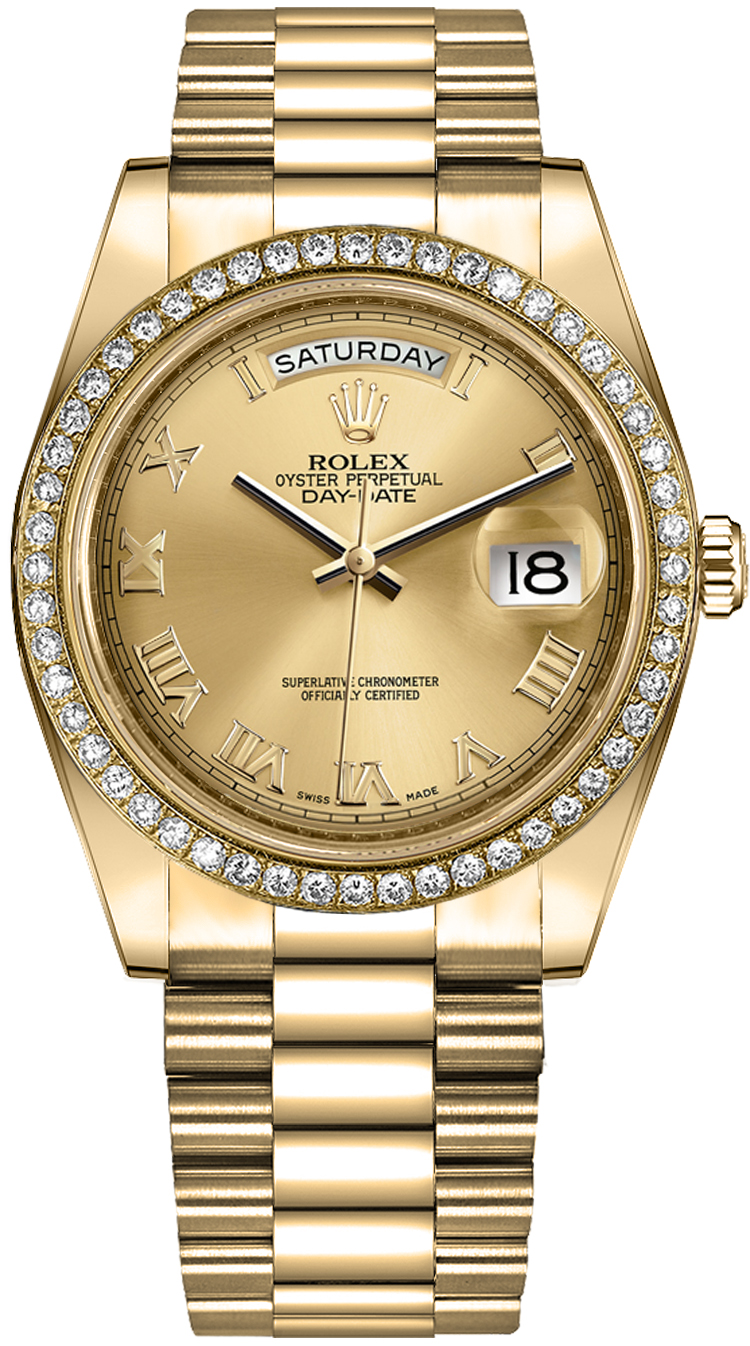 Rolex Day-Date - 41 MM - Yellow Gold - 218348 chr nyc watcher nyc watches