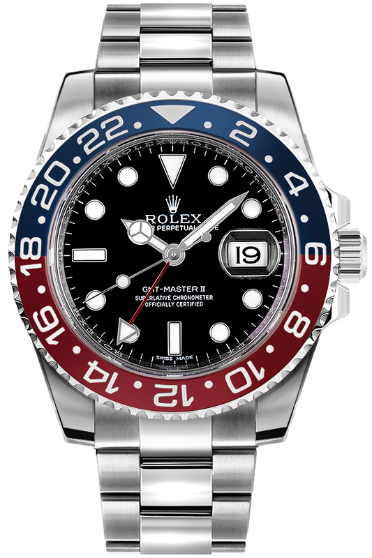 Rolex GMT-Master II - White Gold - 40 MM - 116719BLRO-0001 nyc watcher nyc watches