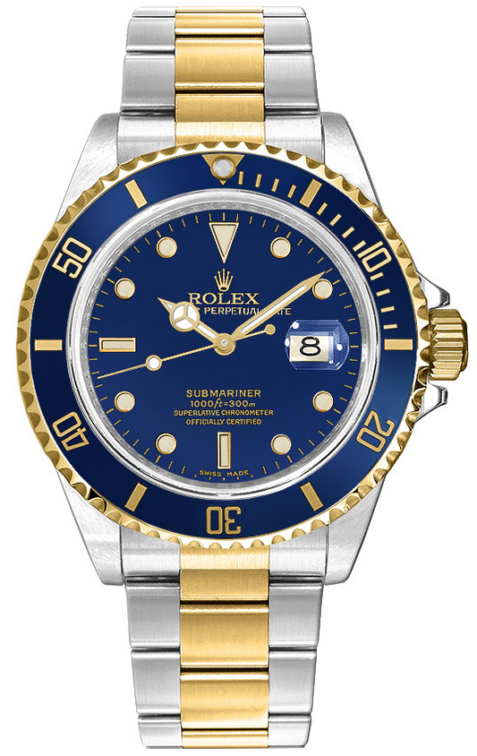 Rolex Submariner - Steel and Yellow Gold - 40 MM - 16613LB nyc watcher nyc watches