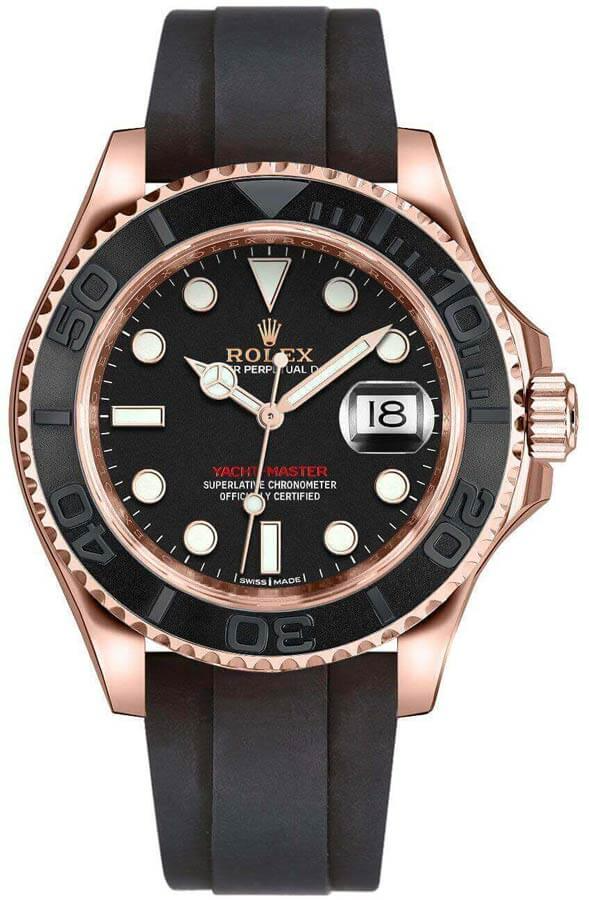 Rolex Everose Gold Yacht-Master - 40 MM - 116655-0001 nyc watcher nyc watches