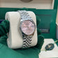 Rolex Steel and White Gold Datejust - 31 MM - Jubilee Bracelet - Fluted Bezel - Pink Diamond Dial - 278274 pdj