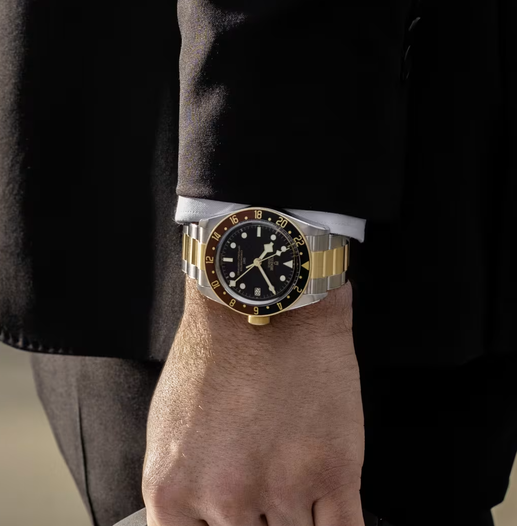 Tudor Black Bay GMT S&G - 41 MM - Steel & Yellow Gold - Black Dial - M79833MN-0001