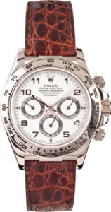 Rolex Cosmograph Daytona - 40 MM - White Gold - 16518 whrdl nyc watcher nyc watches