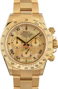 Rolex Daytona - 40 MM - Yellow Gold - 116526 mopchs nyc watcher nyc watches