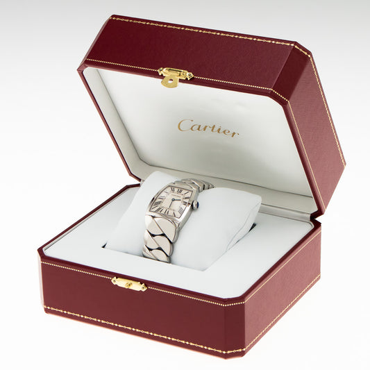 Cartier La Dona De Cartier - Stainless Steel - 28 MM - Stainless Steel Bracelet - White Dial - W6600221